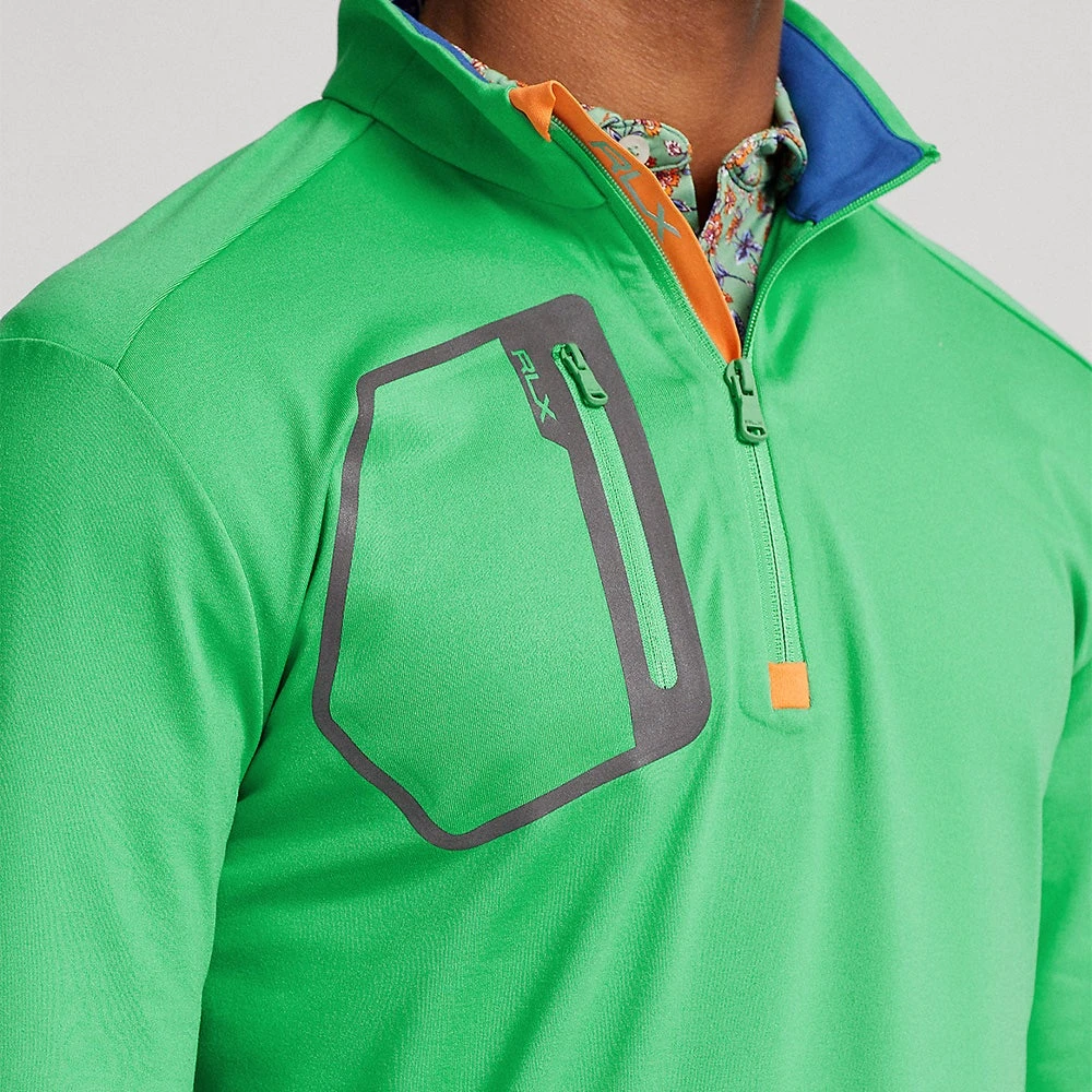 RLX Golf Pullover - Brushback Tech Jersey - Vineyard Green SS23 9 RLX Golf Pullover - Brushback Tech Jersey - Vineyard Green SS23 - Image 7