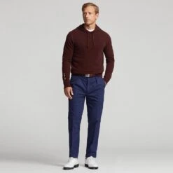 RLX Golf Pullover - Cashmere Hoodie - Harvard Wine AW23 17 RLX Golf Pullover - Cashmere Hoodie - Harvard Wine AW23 -Golf Fashion Shop rlx golf pullover cashmere hoodie harvard wine aw23 785916370003 93