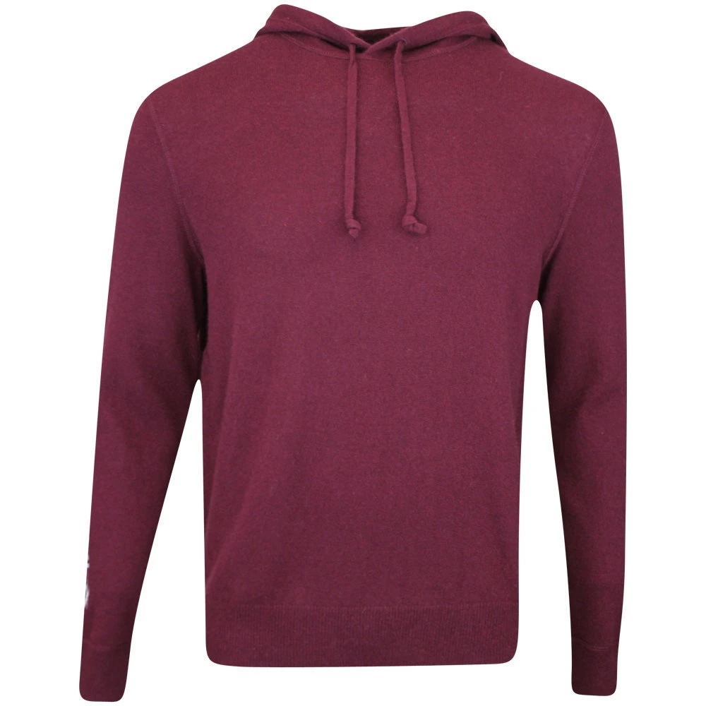 RLX Golf Pullover - Cashmere Hoodie - Harvard Wine AW23 3 RLX Golf Pullover - Cashmere Hoodie - Harvard Wine AW23
