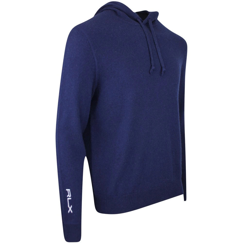 RLX Golf Pullover - Cashmere Hoodie - Refined Navy AW23 4 RLX Golf Pullover - Cashmere Hoodie - Refined Navy AW23 - Image 2