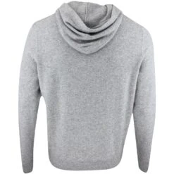 RLX Golf Pullover - Cashmere Hoodie - Steel Grey Heather AW23 -Golf Fashion Shop rlx golf pullover cashmere hoodie steel grey heather aw23 image 59