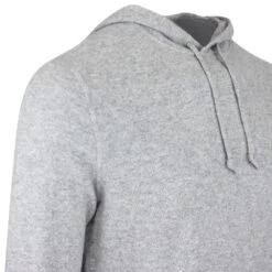 RLX Golf Pullover - Cashmere Hoodie - Steel Grey Heather AW23 -Golf Fashion Shop rlx golf pullover cashmere hoodie steel grey heather aw23 image 60