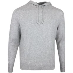 RLX Golf Pullover - Cashmere Hoodie - Steel Grey Heather AW23