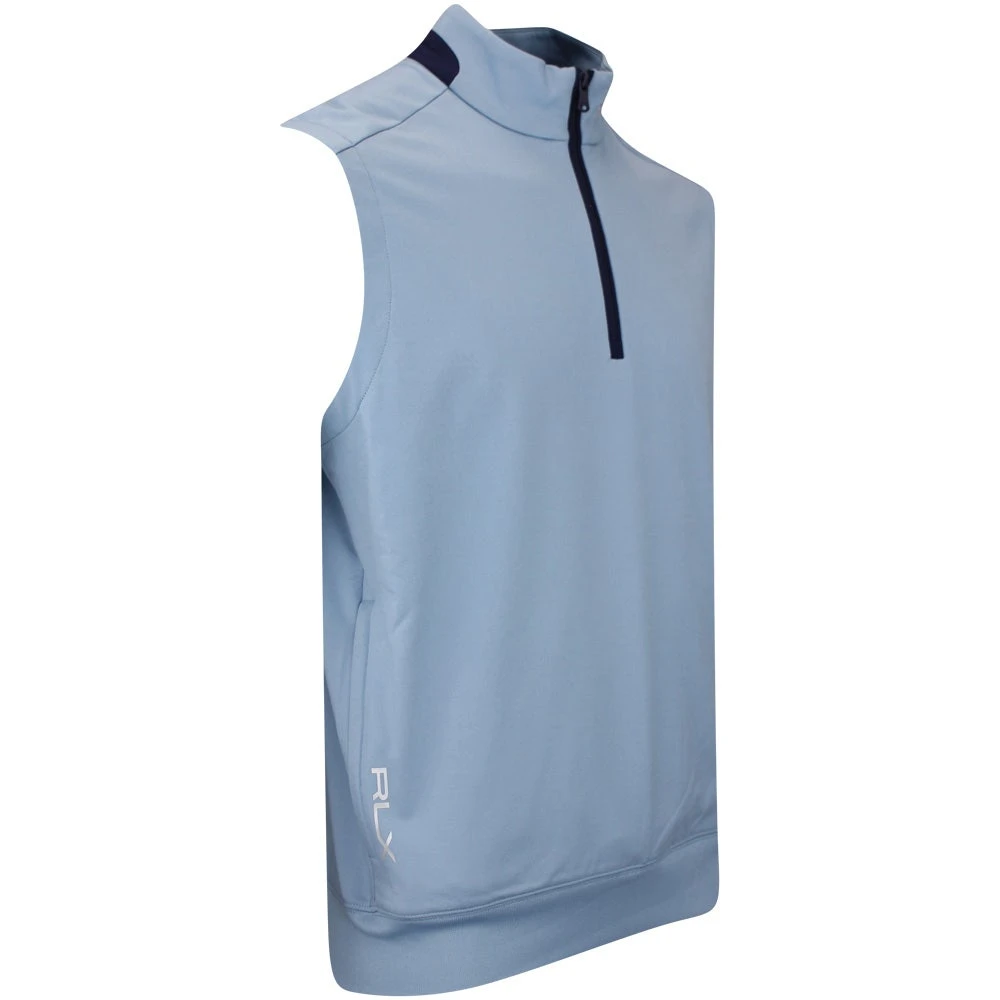 RLX Golf Pullover - PP Tour Vest - Vessel Blue AW23 4 RLX Golf Pullover - PP Tour Vest - Vessel Blue AW23 - Image 2