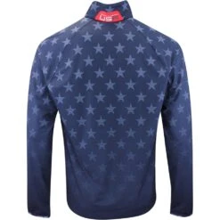 RLX Golf Pullover - Ryder Cup Brushback QZ - Team USA 2023 -Golf Fashion Shop rlx golf pullover ryder cup brushback qz team usa 2023 ib1984 49