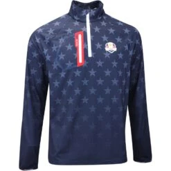 RLX Golf Pullover - Ryder Cup Brushback QZ - Team USA 2023