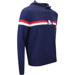 RLX Golf Pullover - Ryder Cup Cashmere Hoodie - Team USA 2023 -Golf Fashion Shop rlx golf pullover ryder cup cashmere hoodie team usa 2023 413456 21