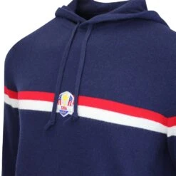 RLX Golf Pullover - Ryder Cup Cashmere Hoodie - Team USA 2023 -Golf Fashion Shop rlx golf pullover ryder cup cashmere hoodie team usa 2023 413456 22