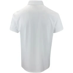 RLX Golf Shirt - Airtech Bear Logo Polo - Ceramic White AW23 -Golf Fashion Shop rlx golf shirt airtech bear logo polo ceramic white aw23 50494317 100 105