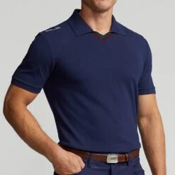 RLX Golf Shirt - Lux Stretch Polo - Refined Navy AW23 14 RLX Golf Shirt - Lux Stretch Polo - Refined Navy AW23 -Golf Fashion Shop rlx golf shirt lux stretch polo refined navy aw23 785915849002 86