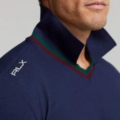 RLX Golf Shirt - Lux Stretch Polo - Refined Navy AW23 16 RLX Golf Shirt - Lux Stretch Polo - Refined Navy AW23 -Golf Fashion Shop rlx golf shirt lux stretch polo refined navy aw23 785915849002 87