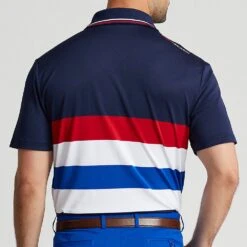 RLX Golf Shirt - Ryder Cup Thursday Polo - Team USA 2023 -Golf Fashion Shop rlx golf shirt ryder cup thursday polo team usa 2023 03