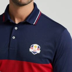 RLX Golf Shirt - Ryder Cup Thursday Polo - Team USA 2023 -Golf Fashion Shop rlx golf shirt ryder cup thursday polo team usa 2023 04