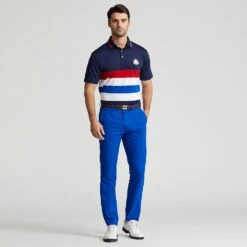 RLX Golf Shirt - Ryder Cup Thursday Polo - Team USA 2023 -Golf Fashion Shop rlx golf shirt ryder cup thursday polo team usa 2023 05