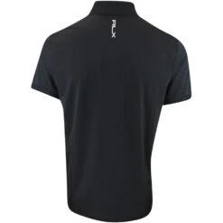 RLX Golf Shirt - Solid Airflow Polo - Polo Black AW23 -Golf Fashion Shop rlx golf shirt solid airflow polo polo black aw23 ralph lauren 120