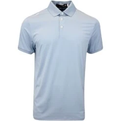 RLX Golf Shirt - Solid Airflow Polo - Vessel Blue AW23