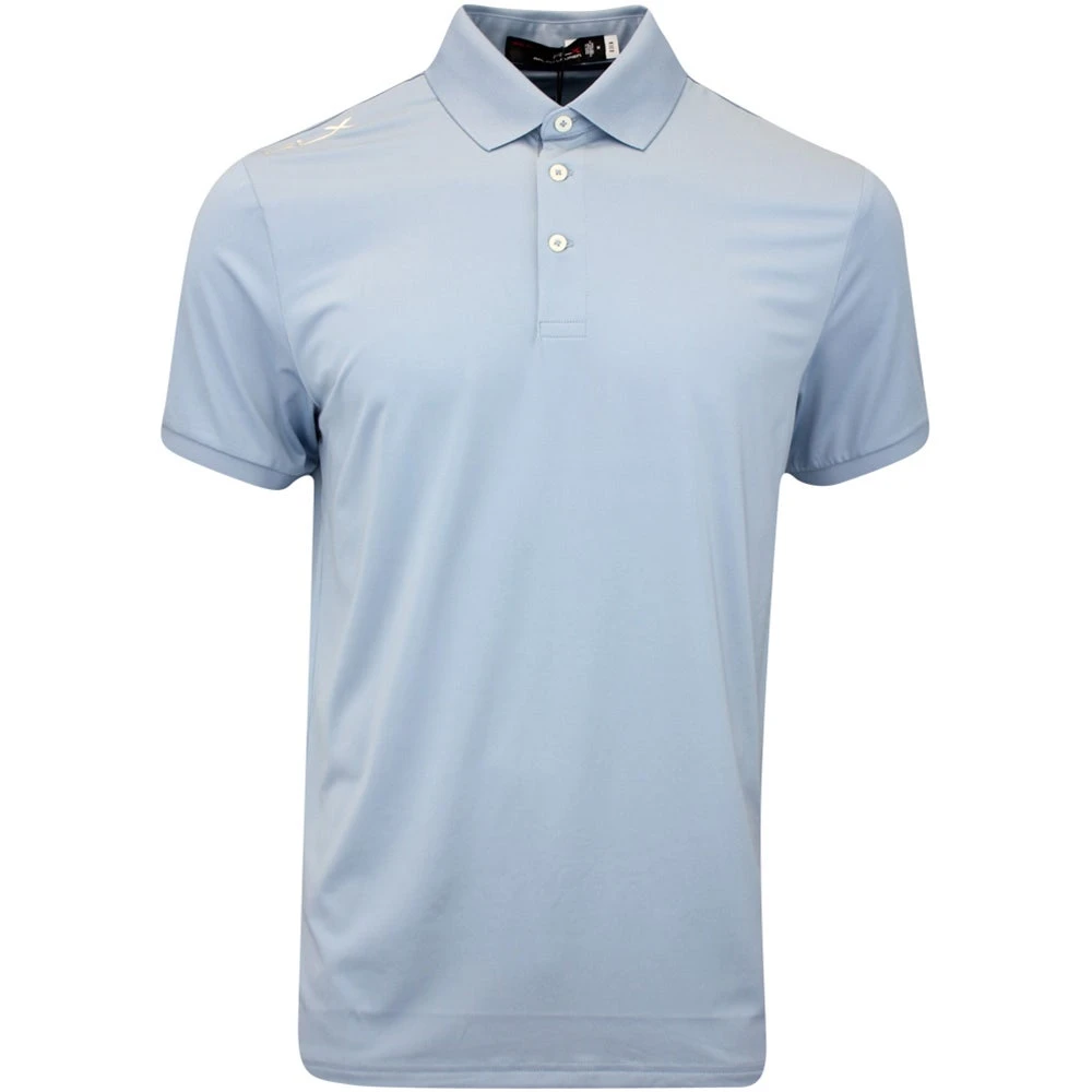 RLX Golf Shirt - Solid Airflow Polo - Vessel Blue AW23 3 RLX Golf Shirt - Solid Airflow Polo - Vessel Blue AW23