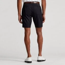 RLX Golf Shorts - Cypress Tailored - Black AW23 -Golf Fashion Shop rlx golf shorts cypress tailored black ss23 785880122004 b