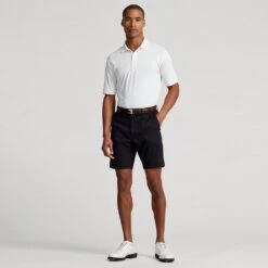 RLX Golf Shorts - Cypress Tailored - Black AW23 -Golf Fashion Shop rlx golf shorts cypress tailored black ss23 785880122004 d