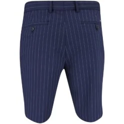 RLX Golf Shorts - Cypress Tailored Pinstripe - French Navy SS23 -Golf Fashion Shop rlx golf shorts cypress tailored pinstripe french navy ss23 785880122 011 a
