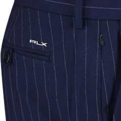 RLX Golf Shorts - Cypress Tailored Pinstripe - French Navy SS23 -Golf Fashion Shop rlx golf shorts cypress tailored pinstripe french navy ss23 785880122 011 b