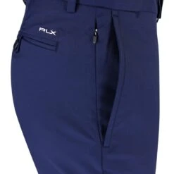 RLX Golf Trousers - Cypress Pant Slim - French Navy AW23 -Golf Fashion Shop rlx golf trousers cypress pant slim french navy ss23 785880713003 o