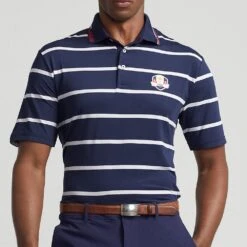 RLX Golf Shirt - Ryder Cup Friday Polo - Team USA 2023 -Golf Fashion Shop rlx ralph lauren detail shot 0004 s7 1488041 alternate10