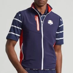 RLX Golf Pullover - Ryder Cup Hybrid Vest - Team USA 2023 14 RLX Golf Pullover - Ryder Cup Hybrid Vest - Team USA 2023 -Golf Fashion Shop rlx ralph lauren detail shot 0027 s7 1487990 alternate10