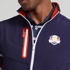 RLX Golf Pullover - Ryder Cup Hybrid Vest - Team USA 2023 16 RLX Golf Pullover - Ryder Cup Hybrid Vest - Team USA 2023 -Golf Fashion Shop rlx ralph lauren detail shot 0028 s7 1487990 alternate4
