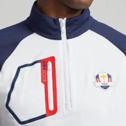 RLX Golf Pullover - Ryder Cup Jersey QZ - Team USA 2023 16 RLX Golf Pullover - Ryder Cup Jersey QZ - Team USA 2023 -Golf Fashion Shop rlx ralph lauren detail shot 0032 s7 1487988 alternate4