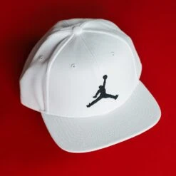 Jordan Golf Cap - Jumpman Pro Snapback - White SU23 -Golf Fashion Shop salter product detail shot 0053 layer 12